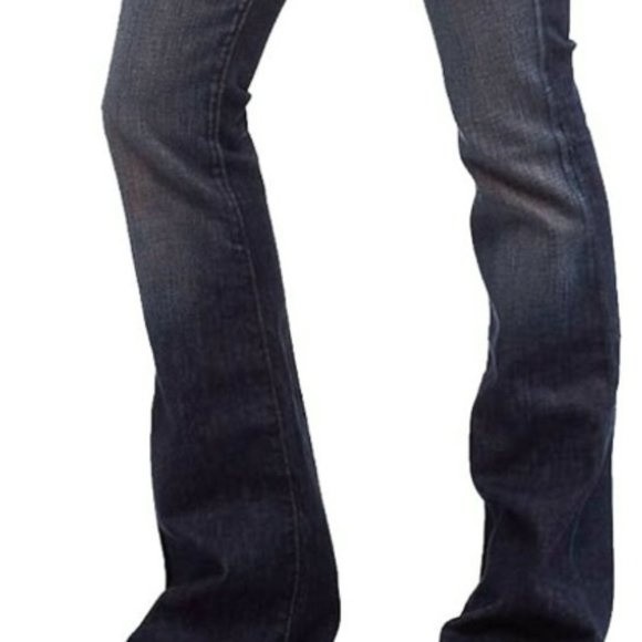 PAIGE Maternity size 32L 32 long Westbourne blue jeans under belly flare NWT - Picture 2 of 13